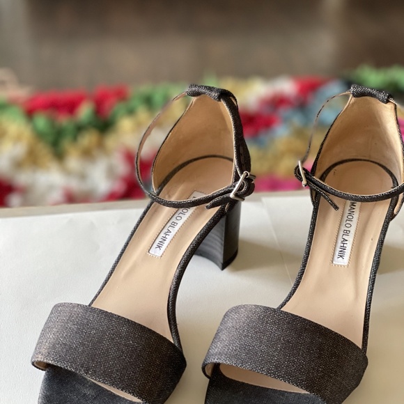 Manolo Blahnik Block Heels